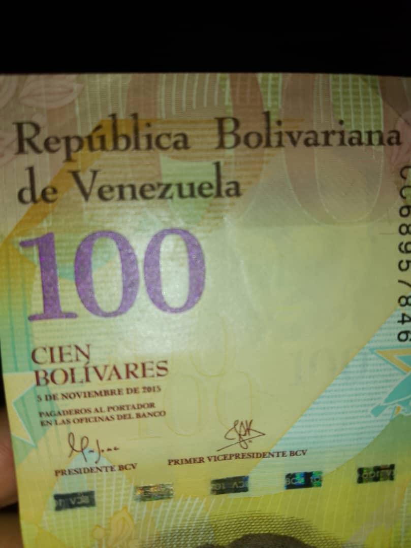 Billete 100