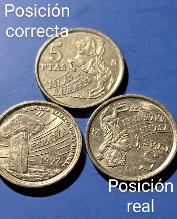 45●Vendo moneda conmemorativa de 5 pesetas de 1999 Islas Baleares. (No copy)