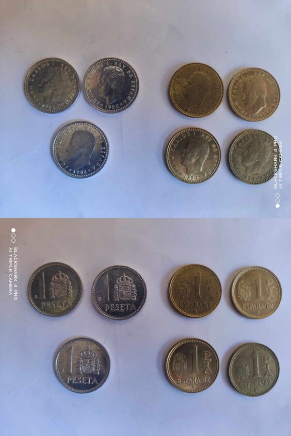1 peseta