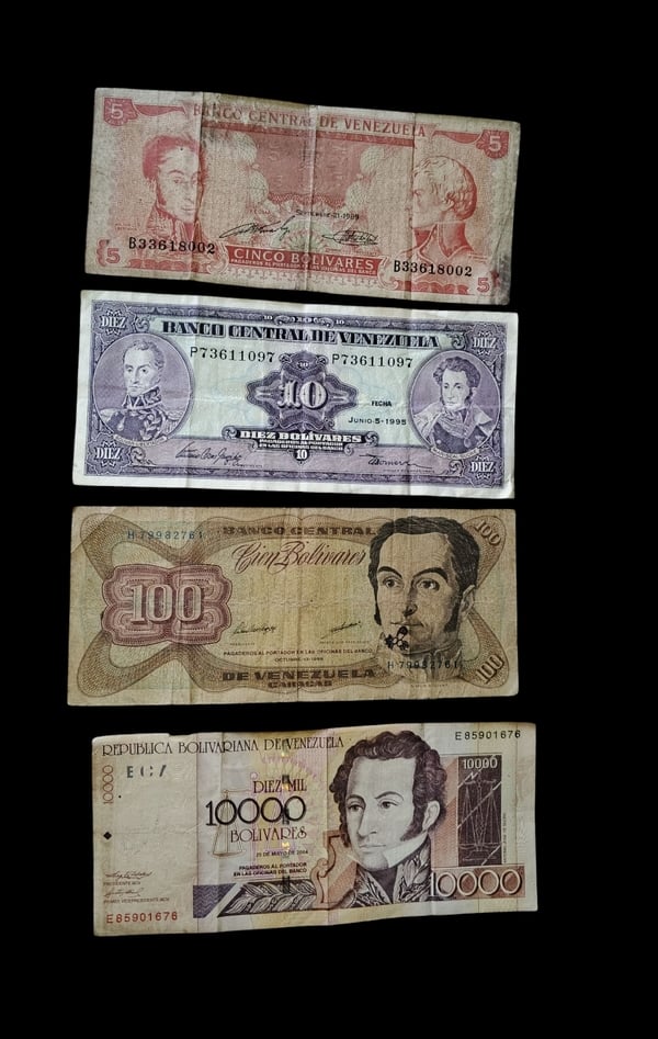 Billetes antiguos