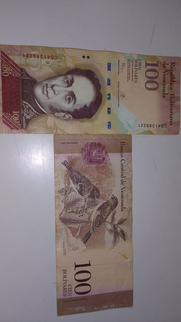Billetes venezolanos