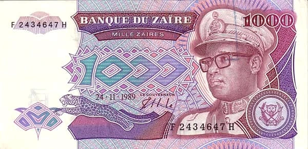 1000 扎伊尔