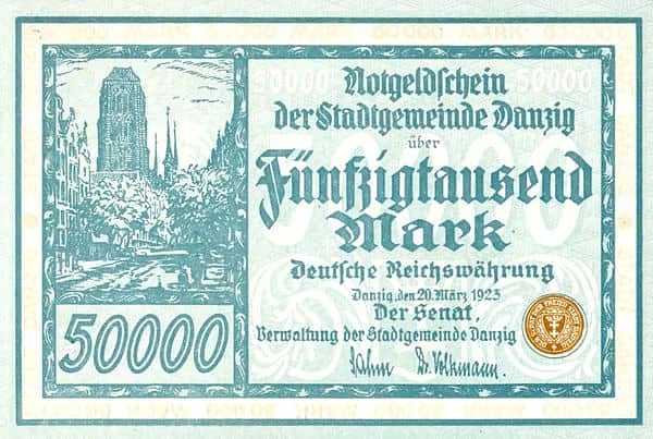 50000 马克