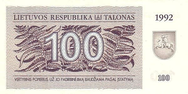 100 塔洛纳斯