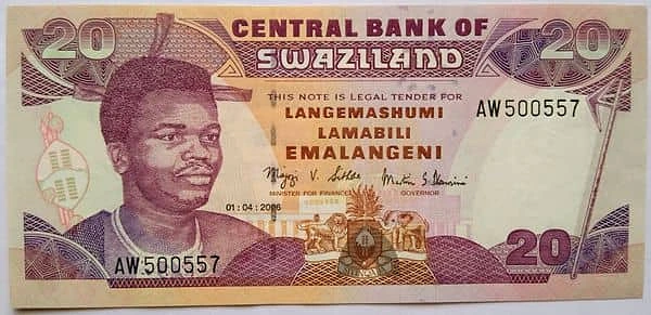 20 Emalangeni